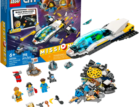 60354 – LEGO City – Wyprawy badawcze statkiem marsjańskim