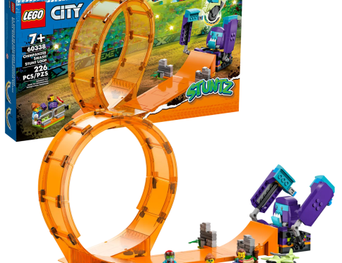 60338 – LEGO City – Kaskaderska pętla i szympans demolka