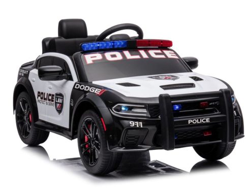 ND24_20011 Auto Na Akumulator Dodge Charger Policyjny Biało- Czarny 5905991022237