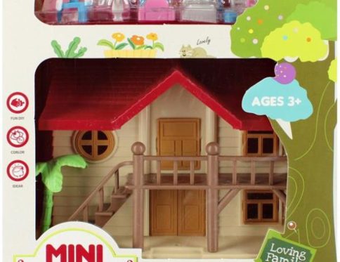 ND17_ZB-161748 Domek dla lalek z akcesoriami mix 523025